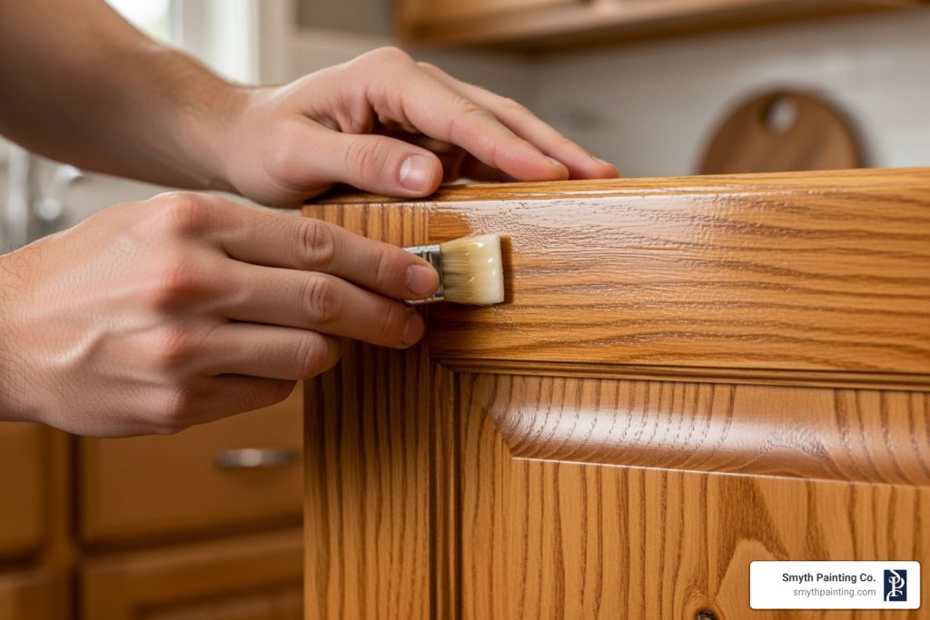 interior wood refinishing