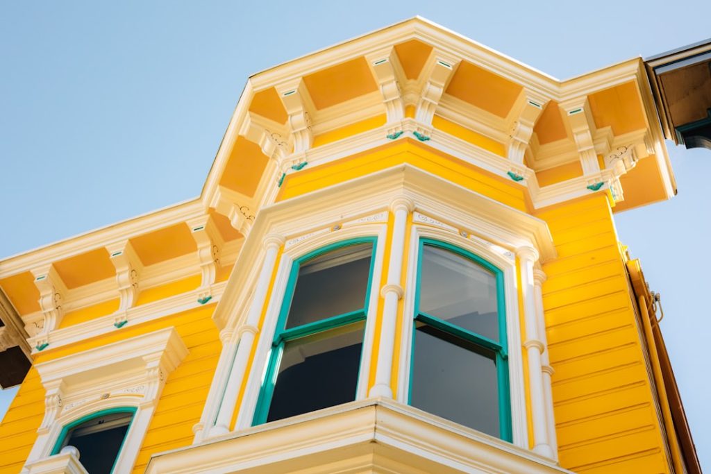 Historic home painting