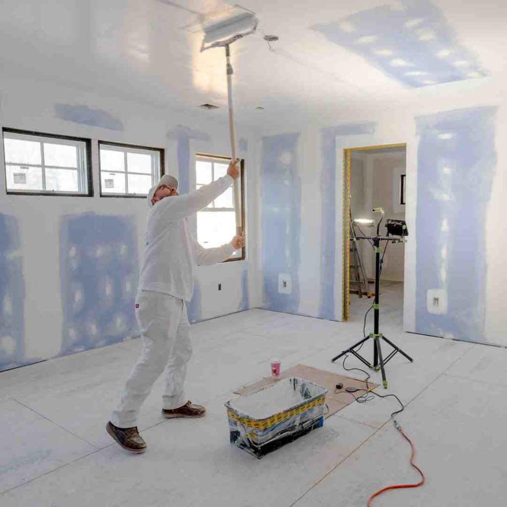 Drywall repair painting